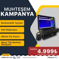 BARKOMATIK SET - BİLGİSAYAR-PROGRAM - OKUYUCU VE YAZICI 2.EL - 1